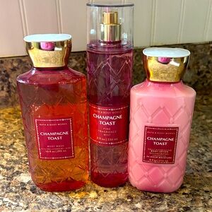 Bath & Body Works Champagne Toast Bundle Brand New
